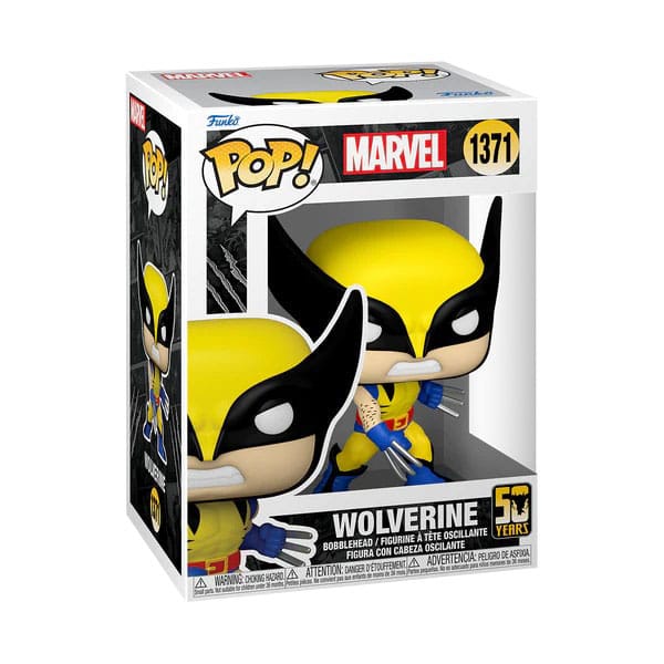 Marvel POP! Figura in vinile Marvel Wolverine 50th - Ultimate Wolverine (Classico) 9 cm