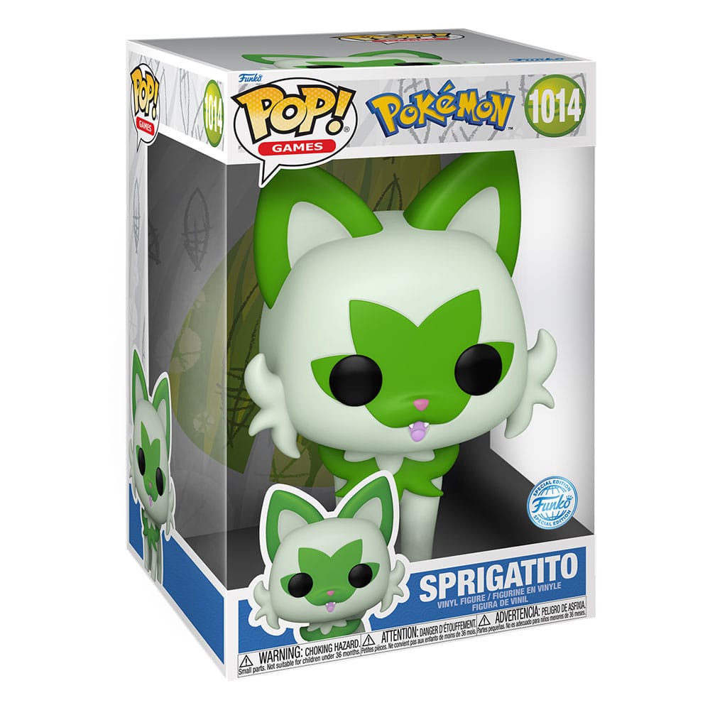 Pokemon POP! di grandi dimensioni Figura in vinile Sprigatito 25 cm