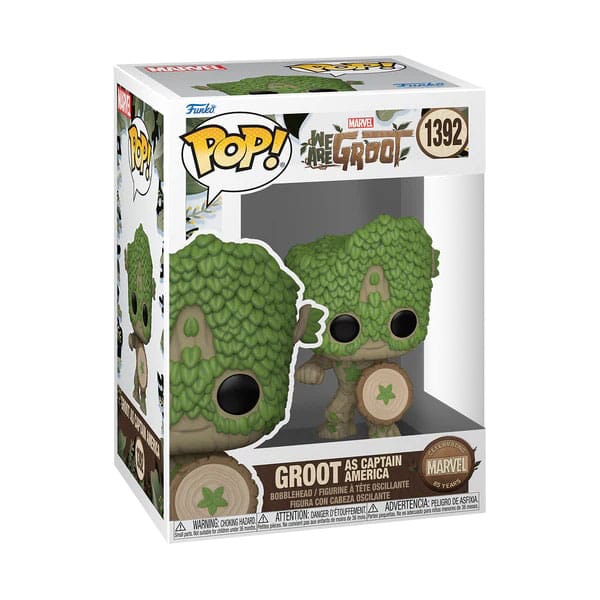 Siamo Groot POP! Figura in vinile del film Capitan America 9 cm