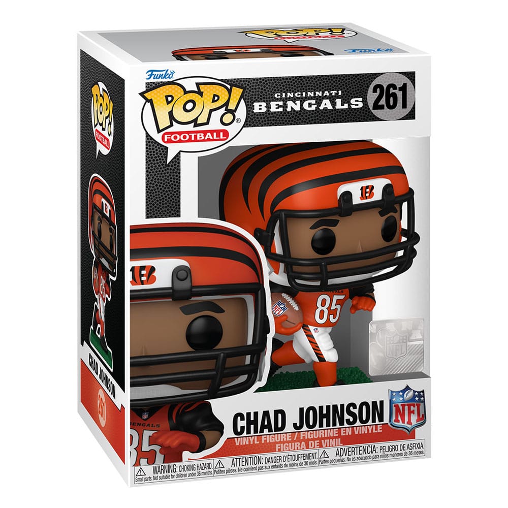 NFL: le leggende POP! Figura sportiva in vinile Bengals - Chad Johnson (85) 9 cm