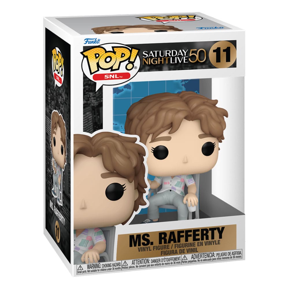 Sabato Night Live POP! Figura in vinile del film 50° anniversario Ms. Rafferty 9 cm