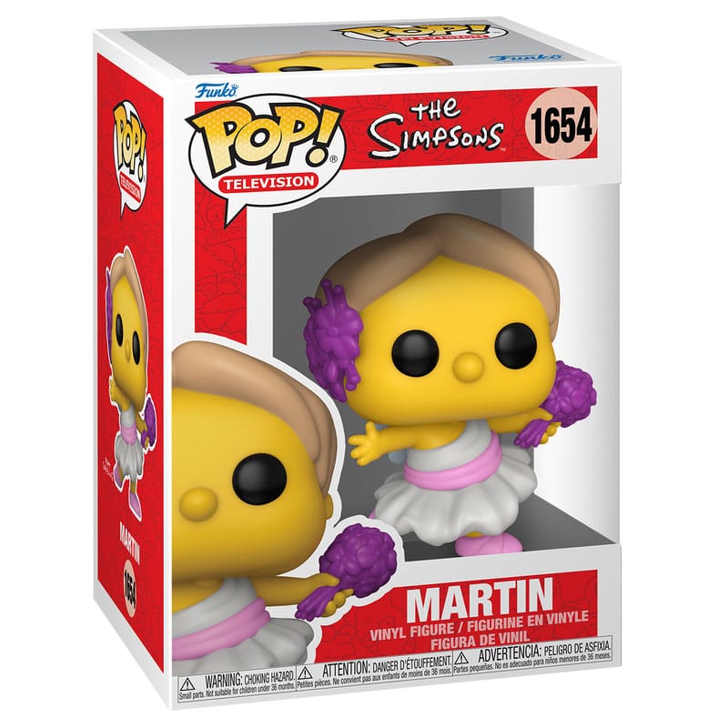 I Simpson Pop! Figura in vinile di animazione Martin come Calliope 9 cm
