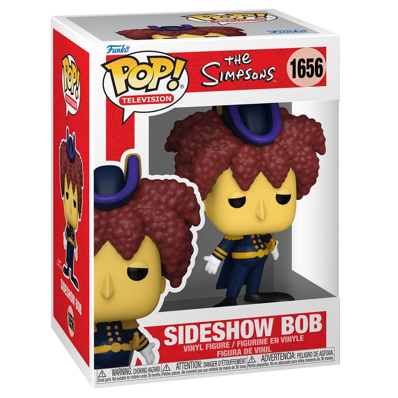 I Simpson Pop! Figura in vinile di animazione Sideshow Bob 9 cm
