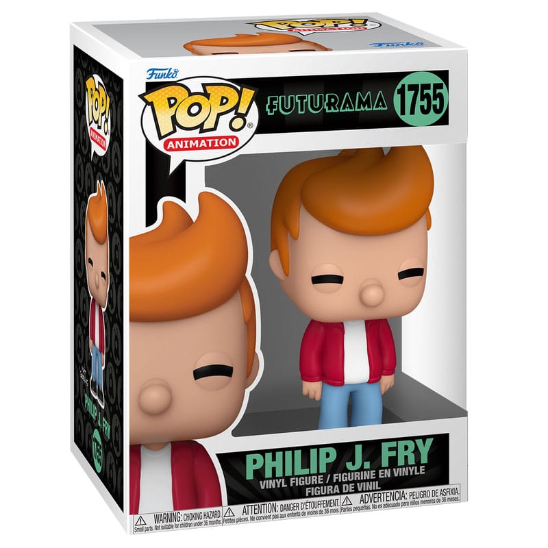 Futurama Pop! Figura in vinile di animazione Fry 9 cm