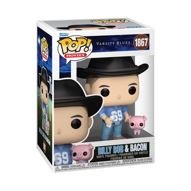 Varsity Blues POP e amico! Figura in vinile Billy con pancetta 9 cm