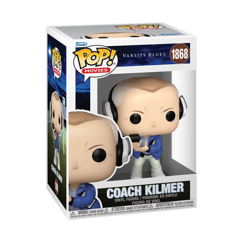 Il blues universitario POP! Figura in vinile del film Coach Kilmer 9 cm