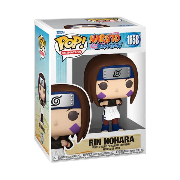 Naruto Pop! Animation Vinyl Figure Rin Nohara 9cm
