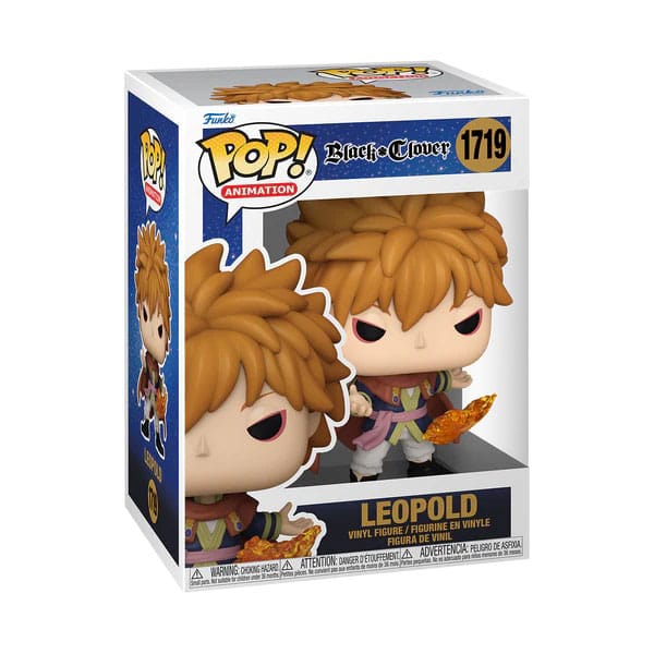 Trifoglio Nero POP! Figura in vinile di animazione Leopold 9 cm