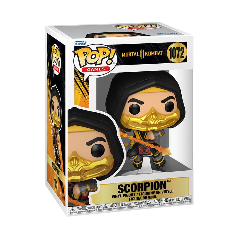 POP! di Mortal Kombat Figura in vinile di Games Scorpion 9 cm