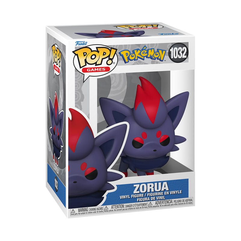 Pokemon POP! Figura in vinile di Zorua da 9 cm
