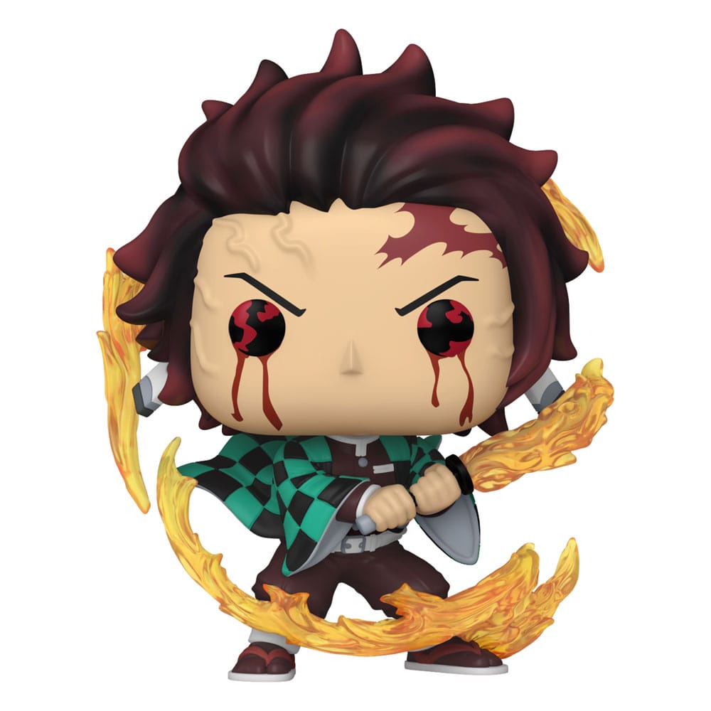Cacciatore di demoni: Kimetsu no Yaiba POP! Figure in vinile di animazione Tanjiro (Sun Breathing) 9 cm