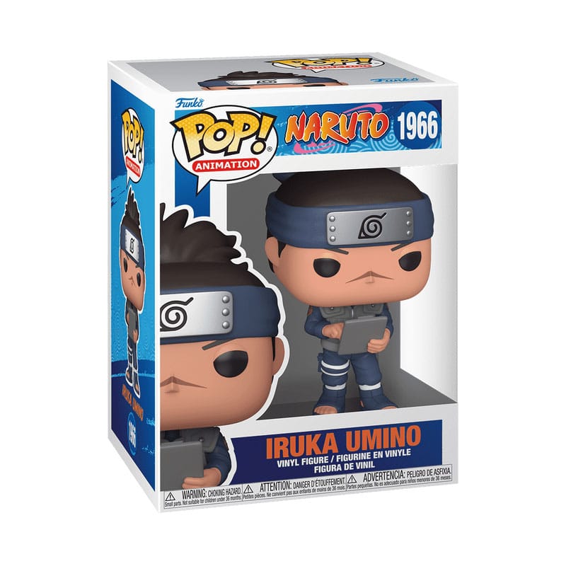Naruto Classic Pop! Animation Vinyl Figure Iruka Umino 9cm
