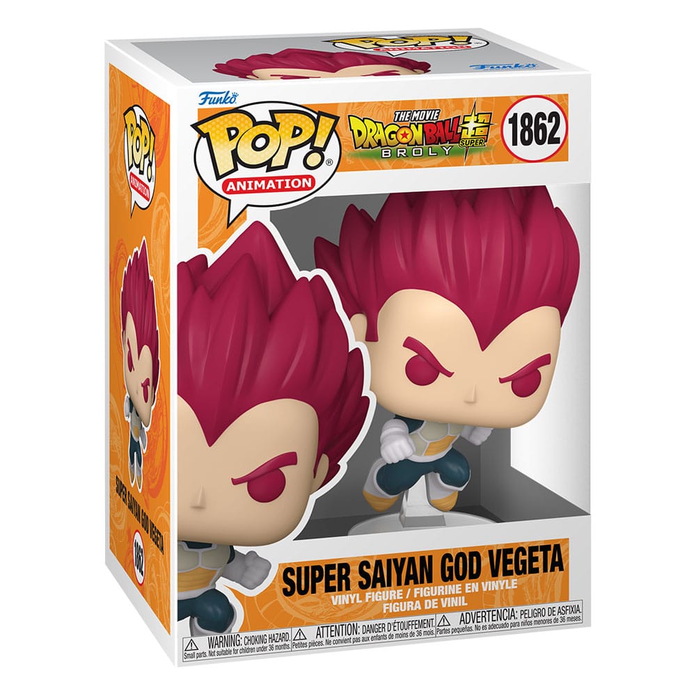 Dragon Ball Super: Broly POP! Animation Vinyl Figure SSG Vegeta 9cm