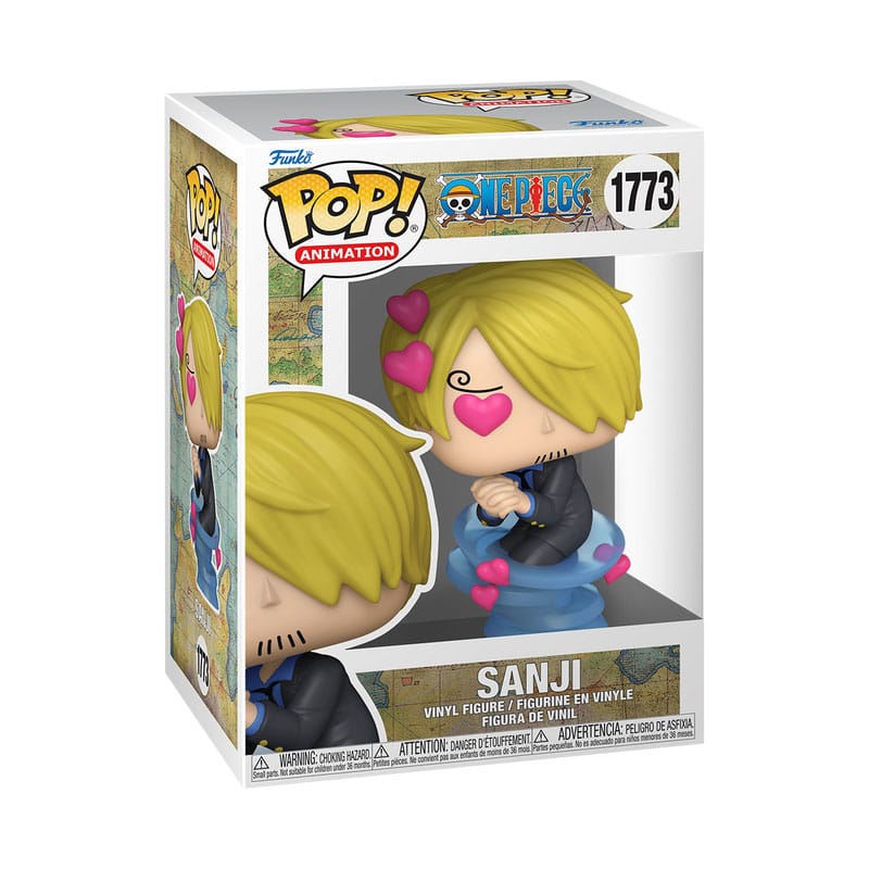 One Piece POP! Sanji Animation Vinyl Figures (Refresh) 9cm