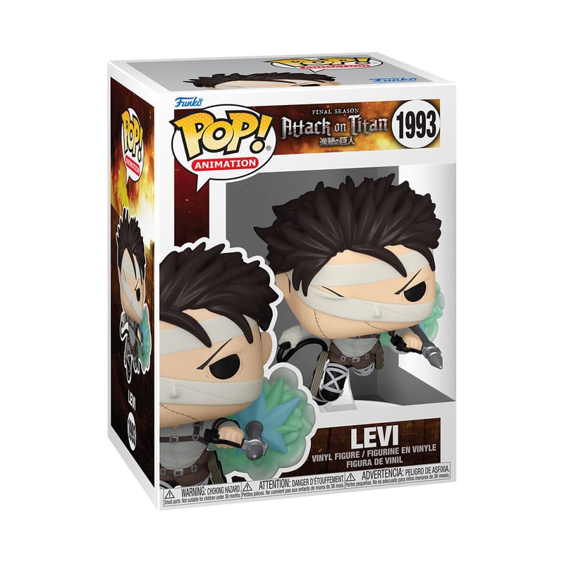 Attack on Titan POP! Levi (SP-1) Animation Vinyl Figure 9cm