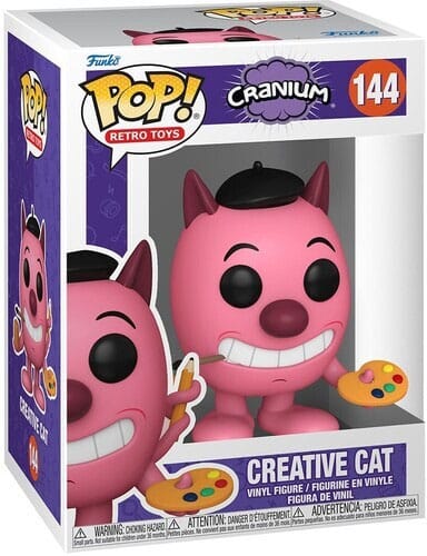 Cranium POP! Retro Toys Vinyl Figure Creative Cat 9 cm