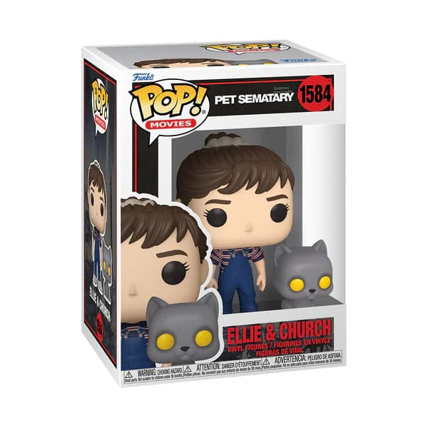 Cimitero vivente POP&Buddy! Figura in vinile del film Ellie & Church 9 cm