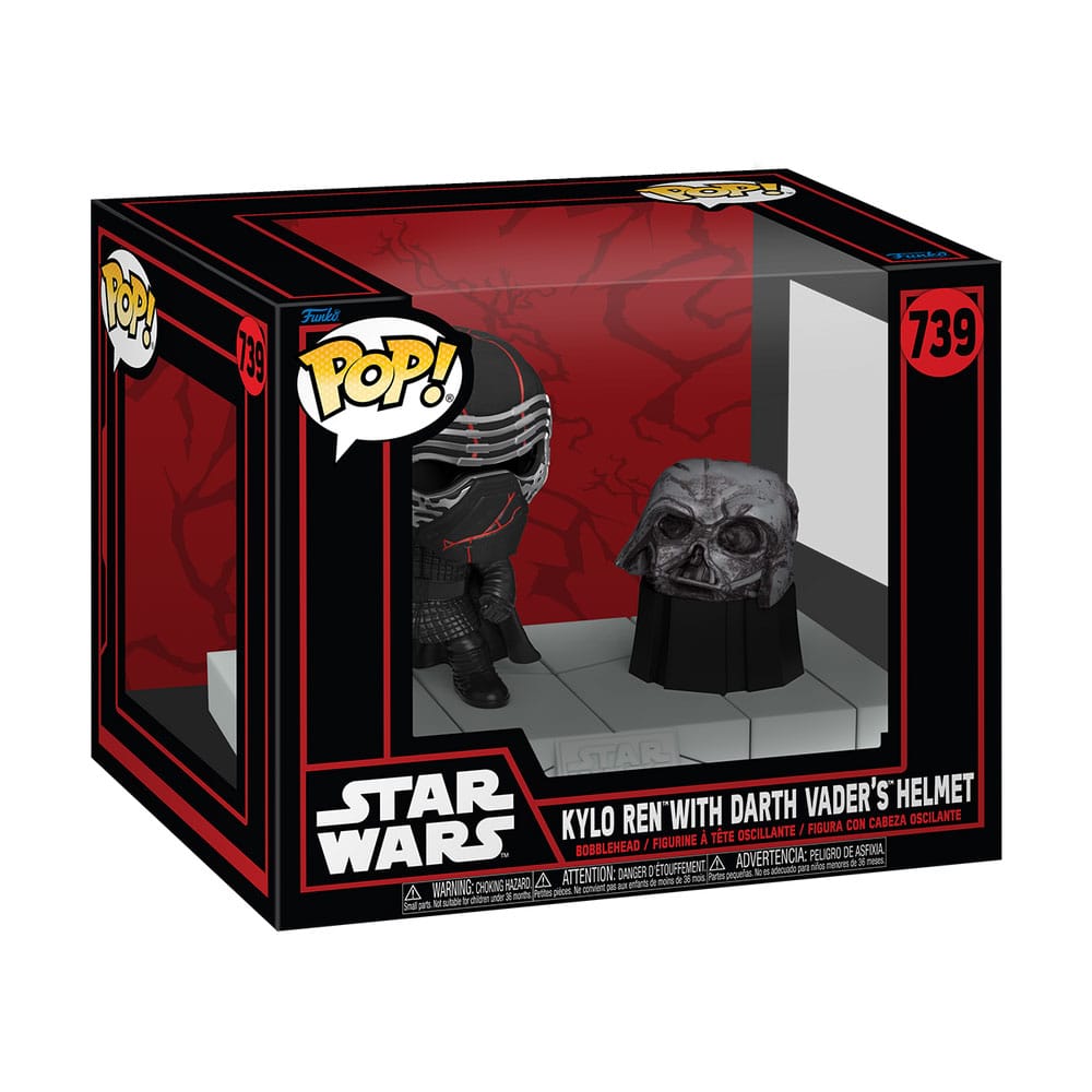 Star Wars: Lato Oscuro POP! Figura in vinile deluxe Kylo Ren 9 cm