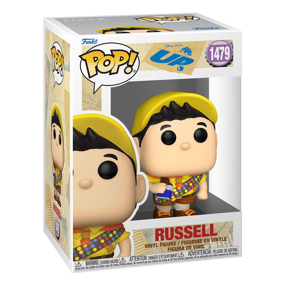 Su! 2 POP! Figura in vinile del film Russell 9 cm