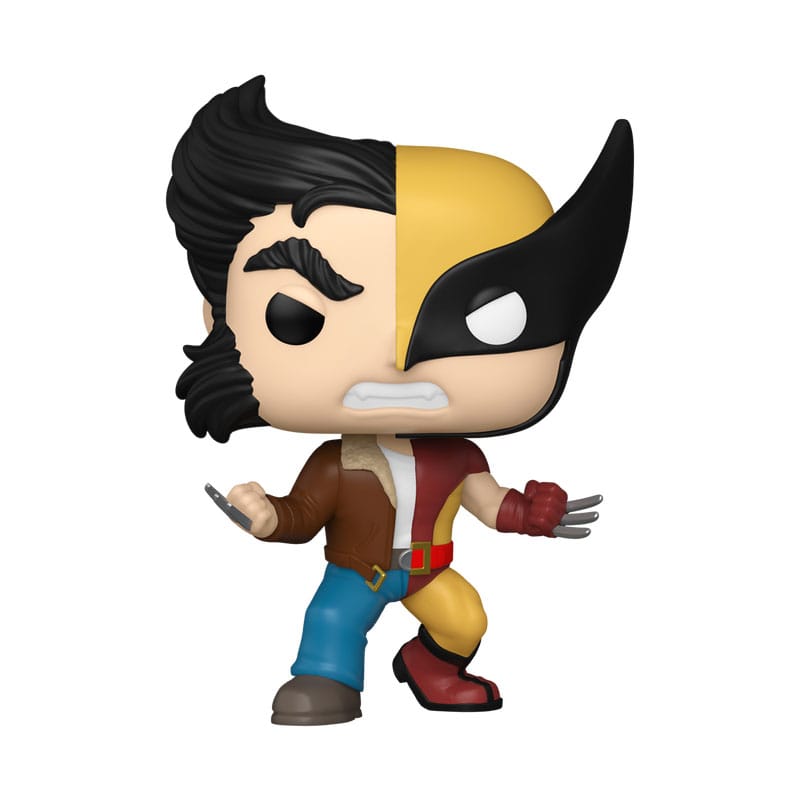 Marvel POP! Figura in vinile Split- Wolverine/Logan 9 cm