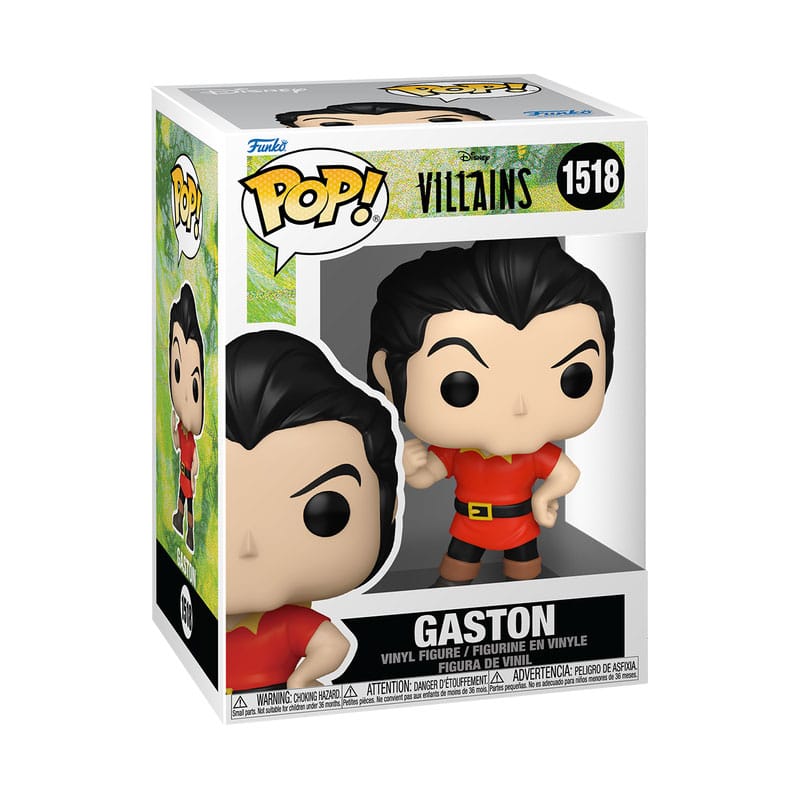 I cattivi Disney POP! Figura in vinile Gaston 9 cm