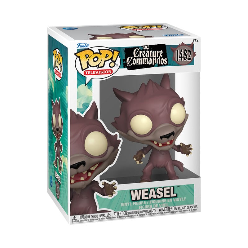 Creature Commandos POP! TV Vinyl Figure Weasel 9 cm