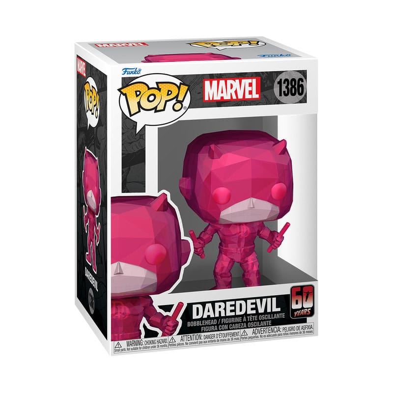 POP! per il 60° anniversario di Daredevil Figura in vinile Daredevil (Facet) 9 cm