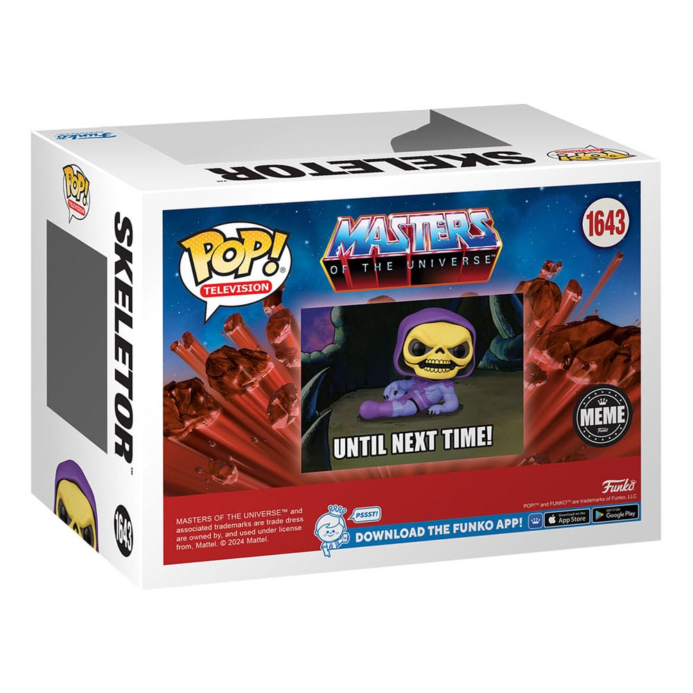 Masters of the Universe POP! Figura in vinile TV Skeletor (Meme) 9 cm