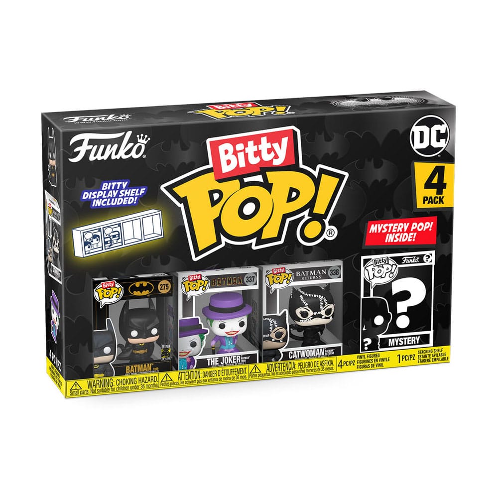 Batman 85th Anniversary Bitty POP! Vinyl Figure 4-Pack Batman 2.5 cm