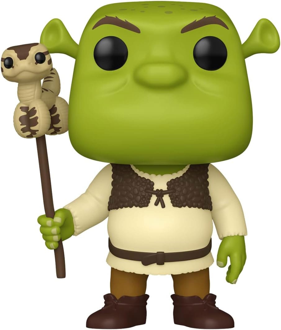 Shrek POP! Movies Vinyl Figure 30th Anniversary Shrek w/Snake 9cm