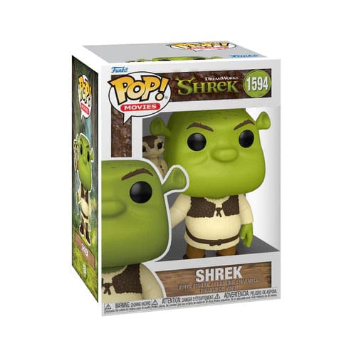 Shrek POP! Movies Vinyl Figure 30th Anniversary Shrek w/Snake 9cm