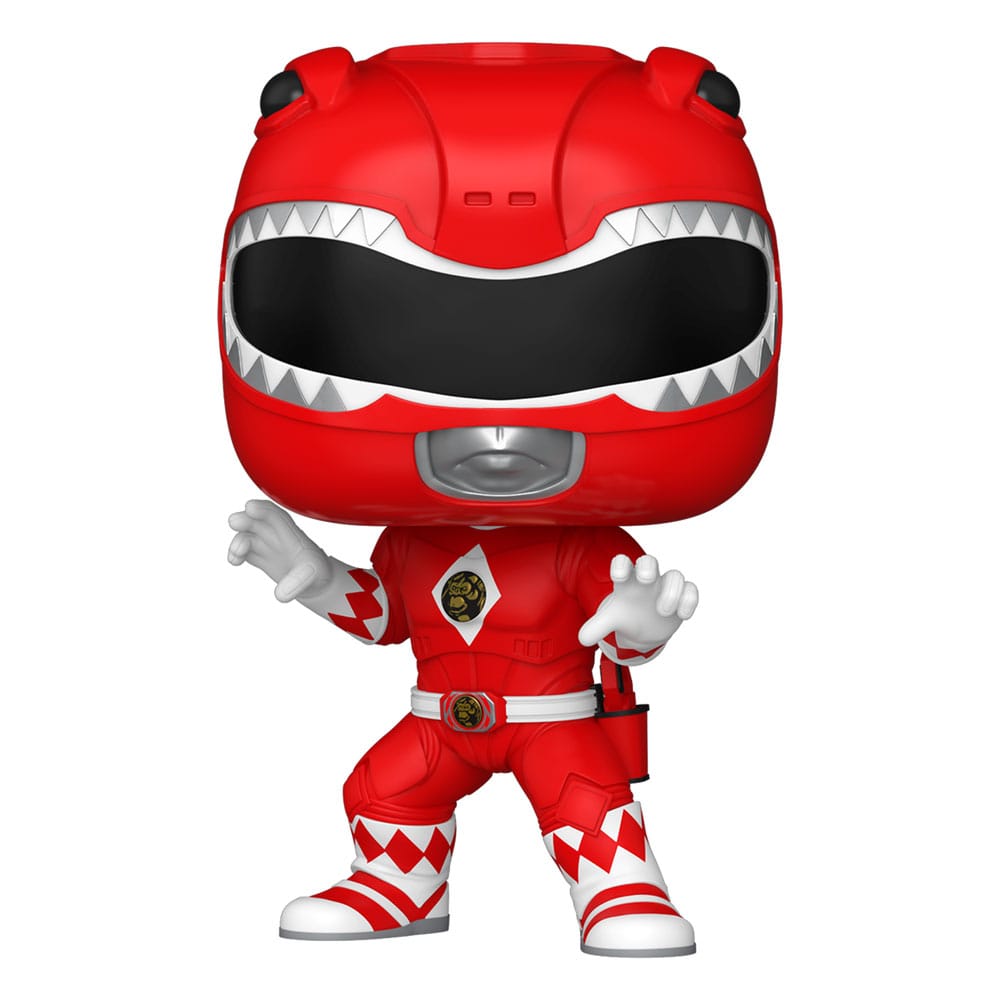 Mighty Morphin Power Rangers: The Movie POP! Movies Red Ranger Vinyl Figures 9cm