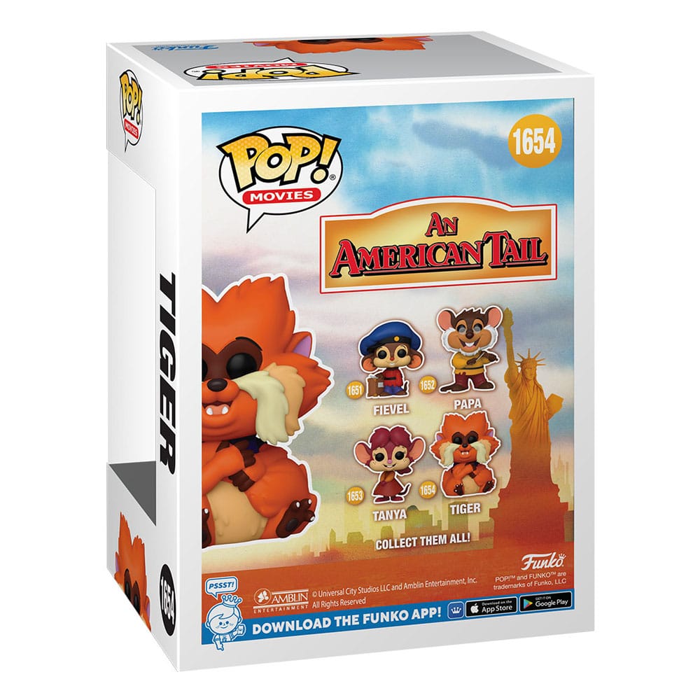 Un POP! americano Figura in vinile del film Tiger 9 cm
