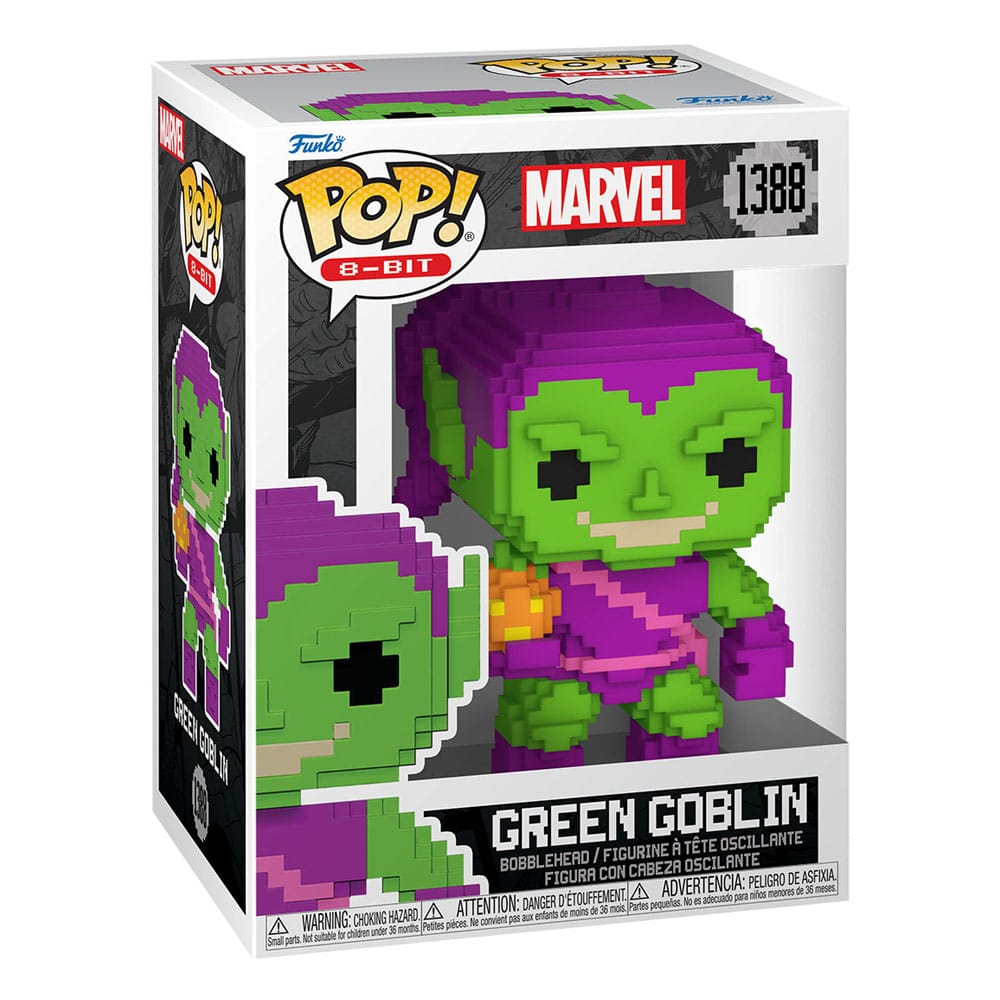 Marvel POP! Figura in vinile 8-Bit Green Goblin 9 cm