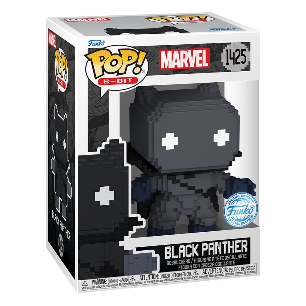 Marvel POP! Figura in vinile 8-Bit Black Panther 9 cm