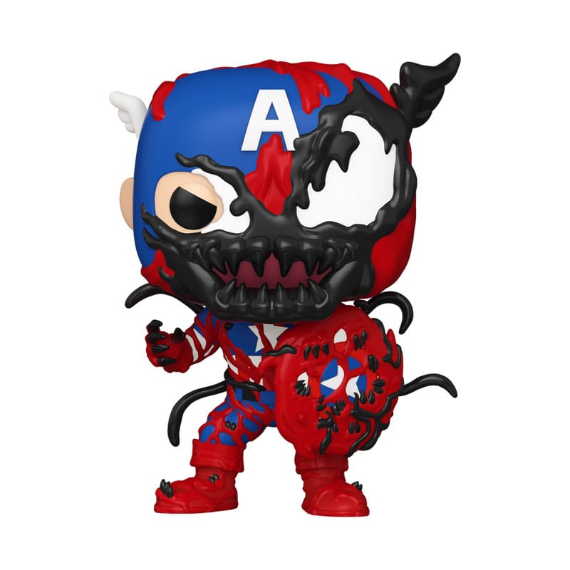 Marvel POP! Carnageized Vinyl Figure - Captain America 9 cm