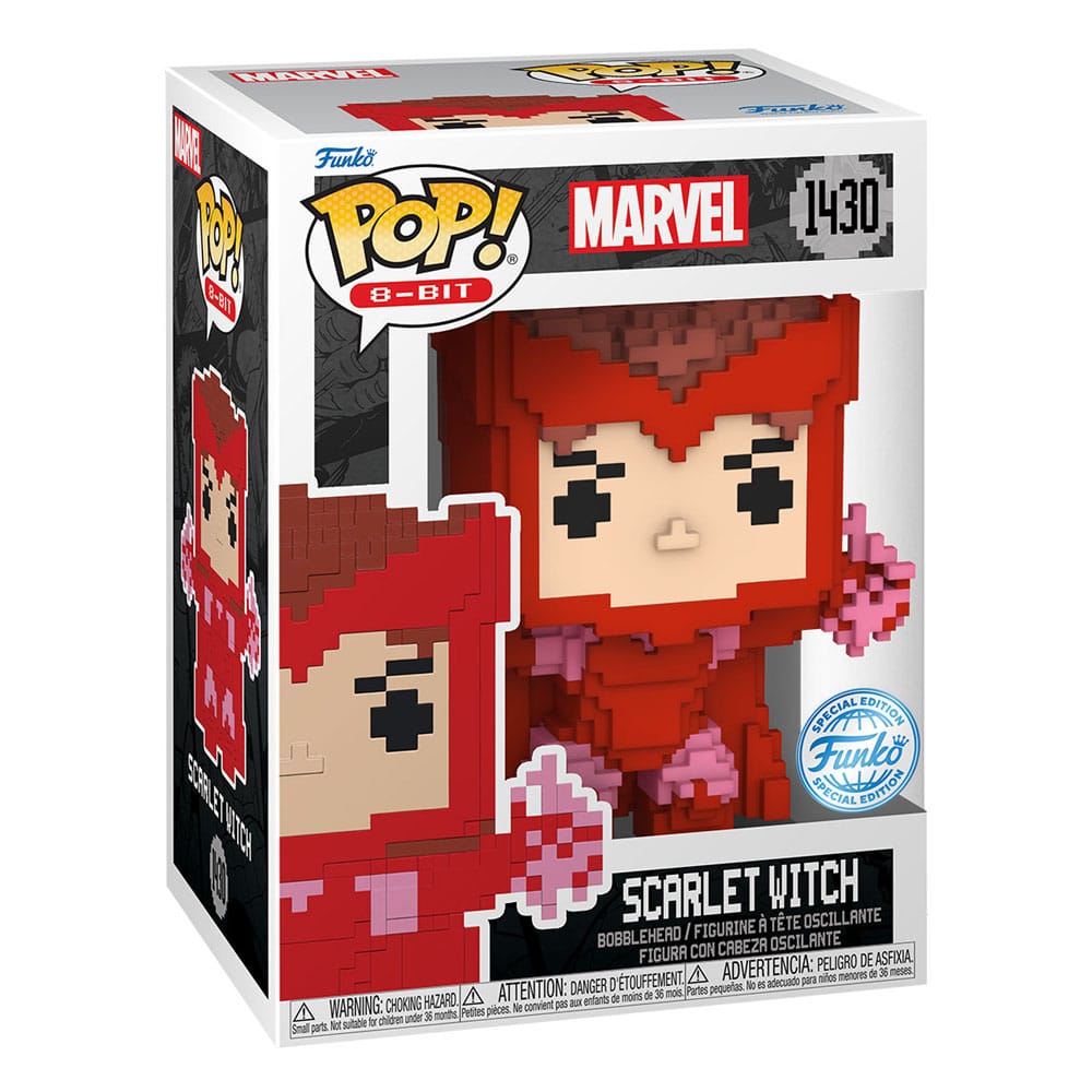 Marvel POP! Figura in vinile 8-bit Scarlett Witch 9 cm
