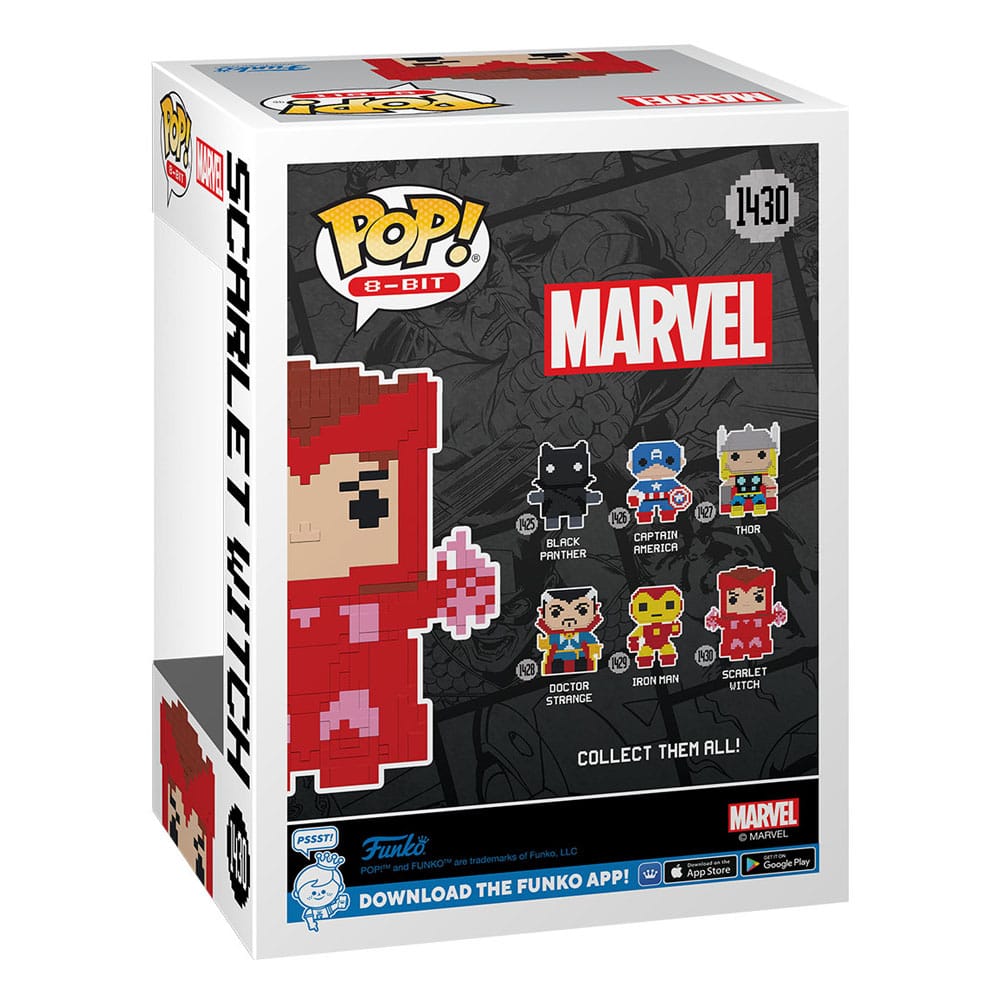 Marvel POP! Figura in vinile 8-bit Scarlett Witch 9 cm
