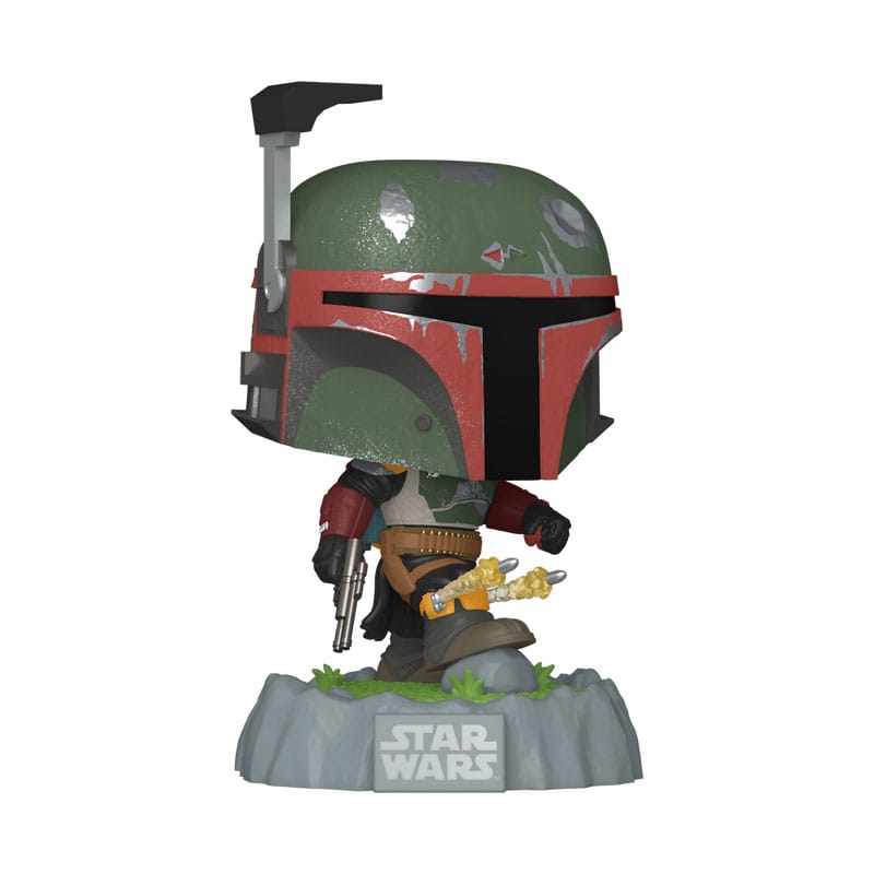 Star Wars: Fett Legacy POP! Figura in vinile Boba Fett con razzi 9 cm