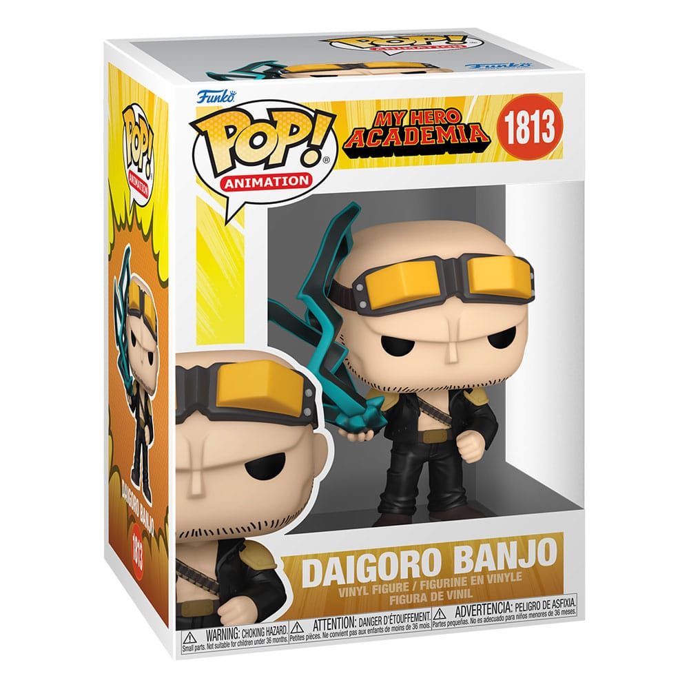 My Hero Academia POP! Figura in vinile del film Daigoro Banjo (BkWhp) esclusiva 9 cm