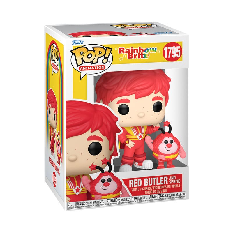 Iridella POP! &amp; Buddy Figura in vinile Red Butler e Romeo 9 cm