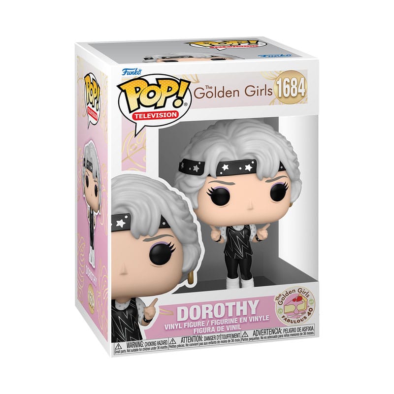 Le ragazze d'oro POP! Figura in vinile 40° anniversario Dorothy 9 cm