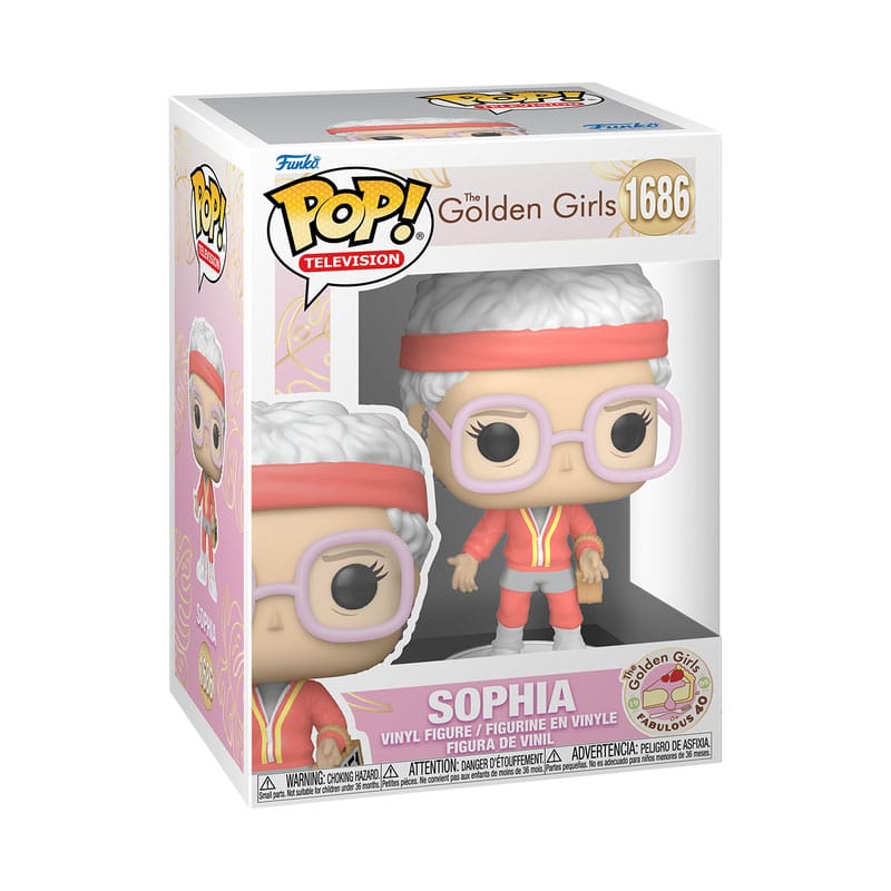 Le ragazze d'oro POP! Figura in vinile 40° anniversario Sophia 9 cm