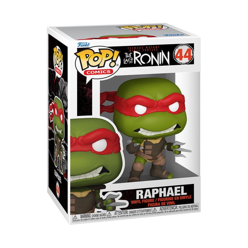 Le Tartarughe Ninja POP! Figura in vinile Ultimo Ronin Raffaello 9 cm