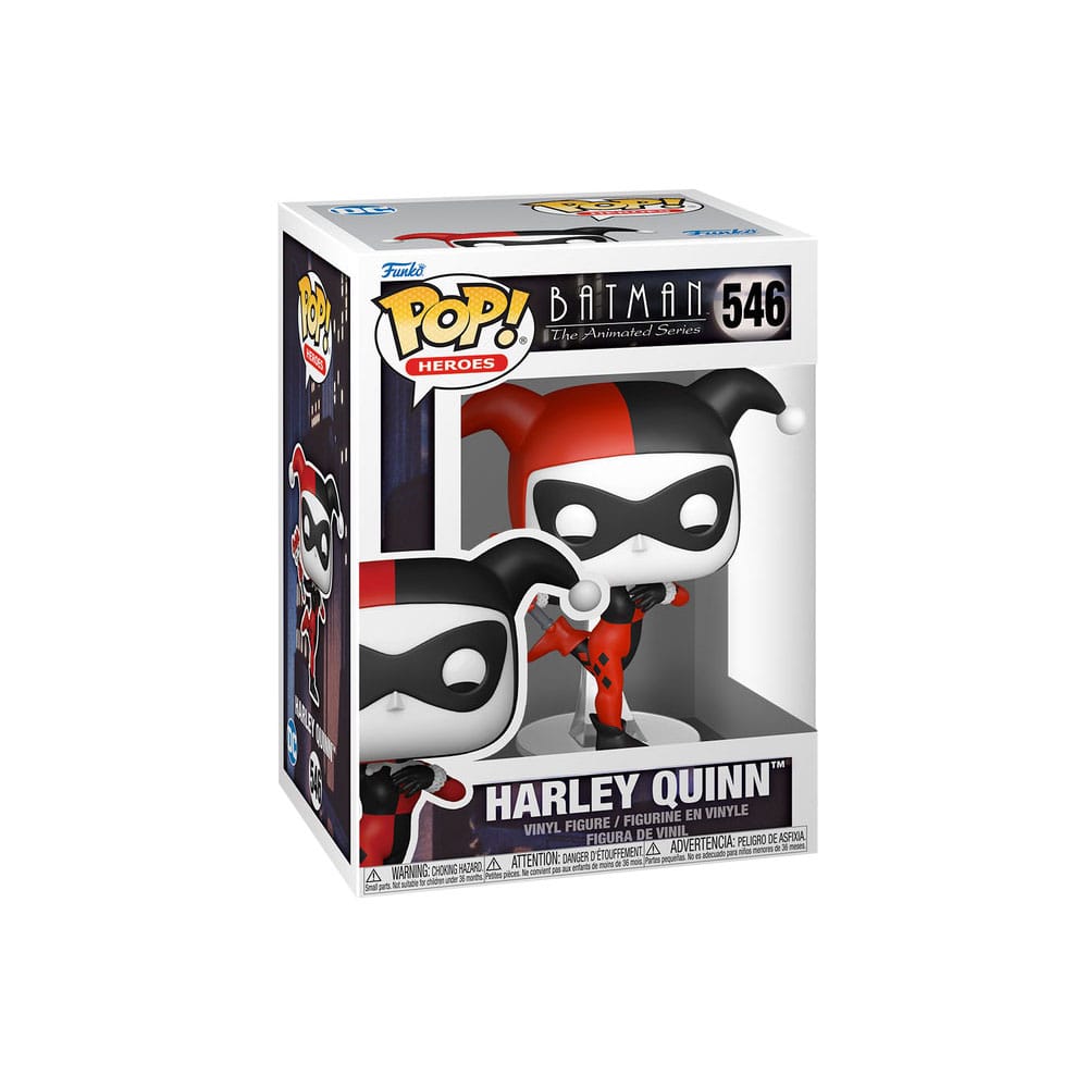 Batman: la serie animata POP! Eroi Vinile Harley Quinn 9 cm