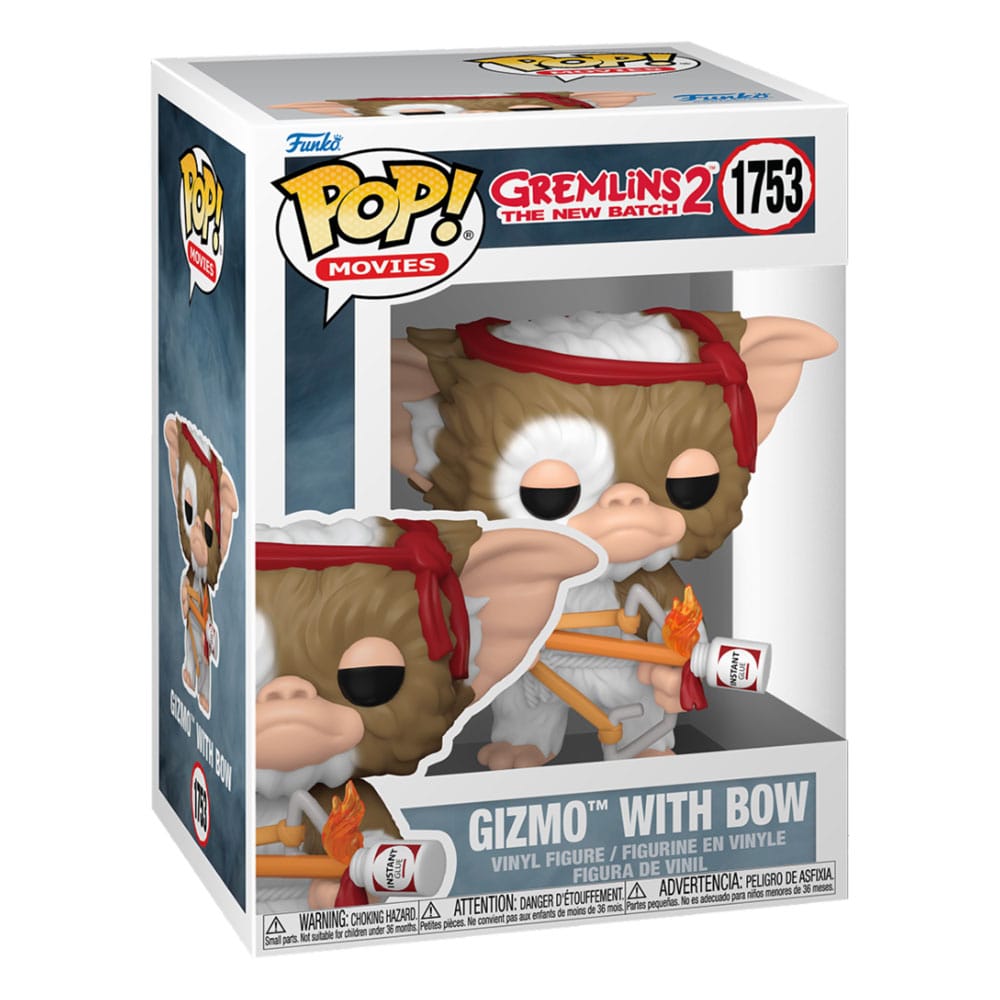 I Gremlins POP! Figura in vinile del film Gizmo con fiocco 9 cm