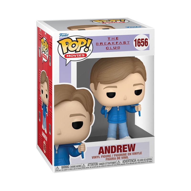 The Breakfast Club POP! Movies Vinyl Figure Andrew 9 cm