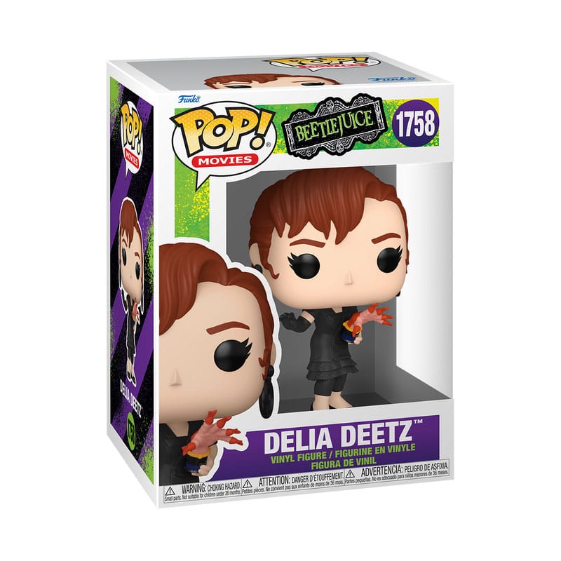 Beetlejuice POP! Movies Delia Deetz Vinyl Figure 9cm