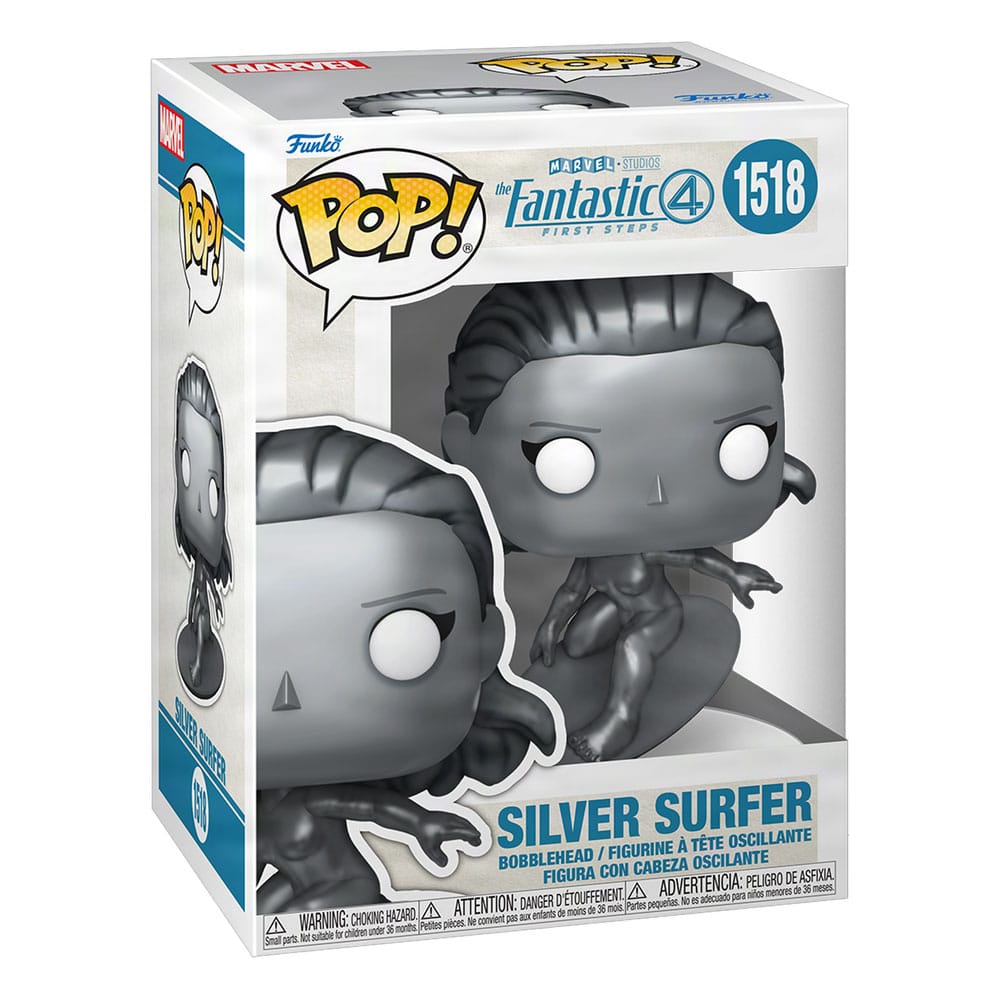 The Fantastic Four: First Steps POP! Marvel Vinyl Figure Silver Surfer 9 cm