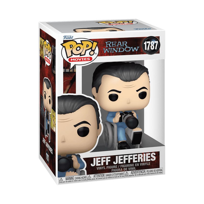 Rear Window POP! Movies Vinyl Figures LB "Jeff" Jefferies 9 cm